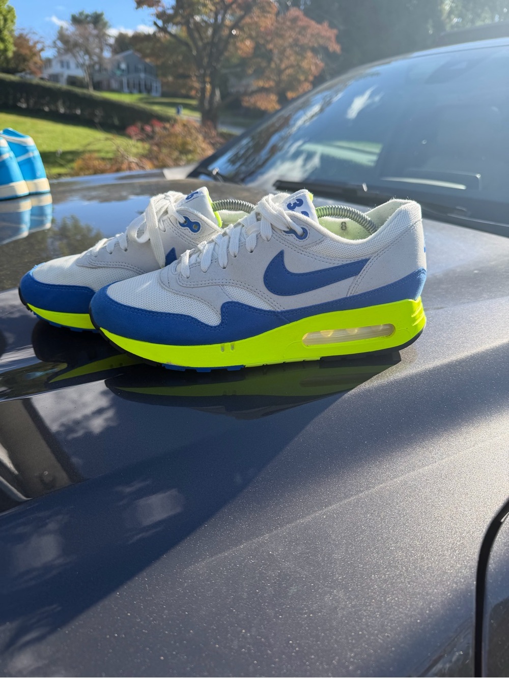 New Nike Air Max 1 '86 OG Blue Volt - 2024 Air Max Day - Size 8 - HF2903-100